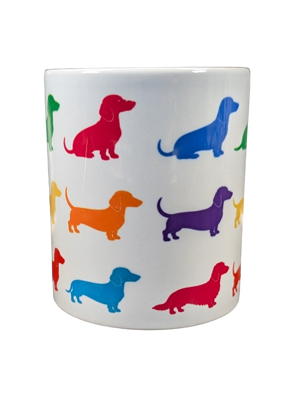 New Colorful Dachshund Dog Mug - Multi-Color - Picture 3 of 4